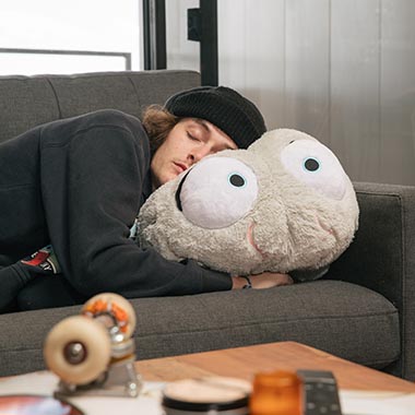 brain sleep pillow